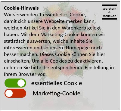 Cookie-Hinweis