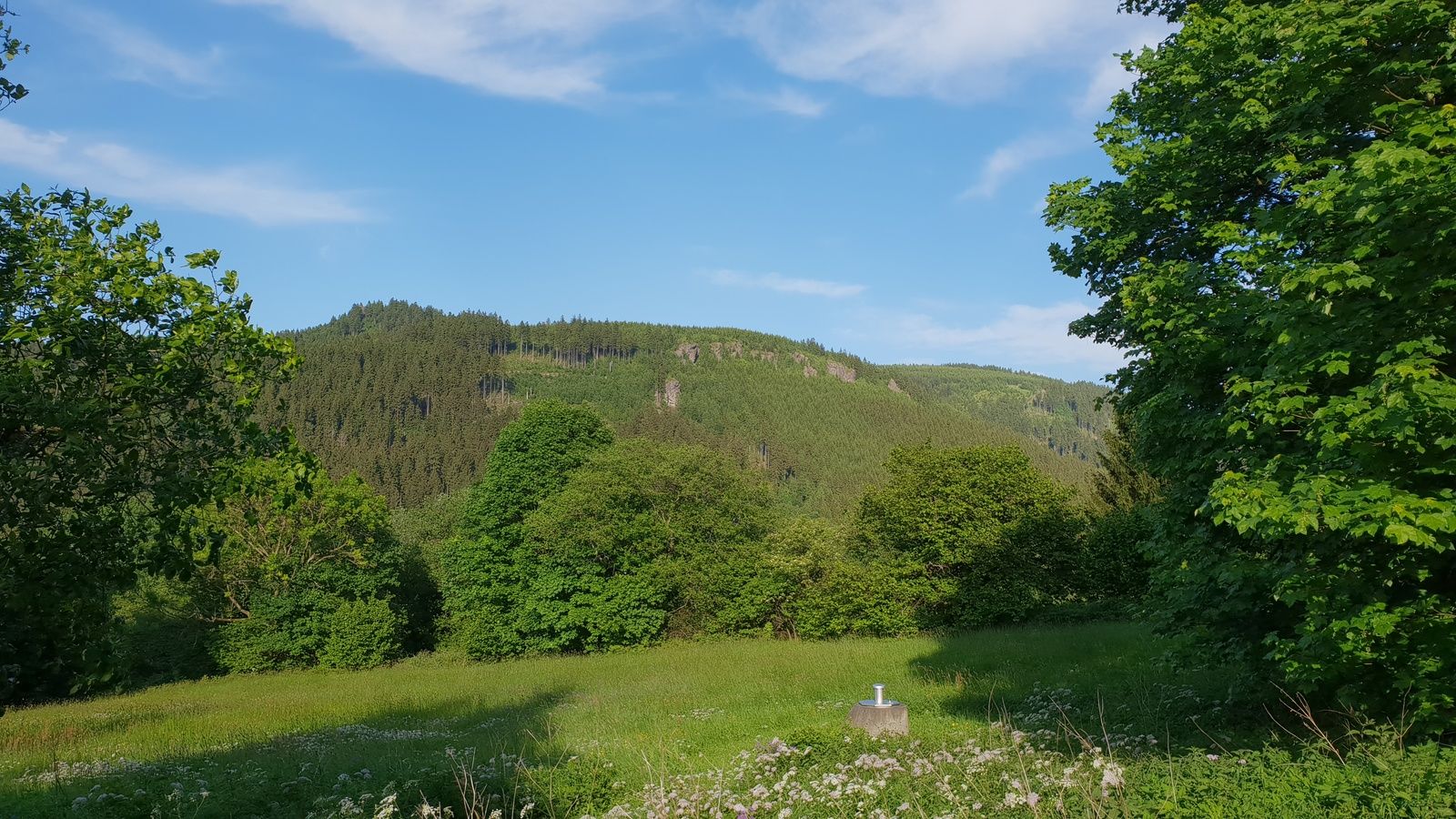 Blick vom Tal zur hohen Möst Blick vom Tal zur hohen Möst