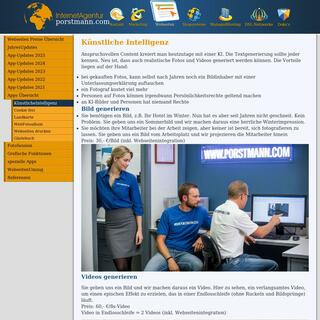 Künstliche Intelligenz für Webseiten