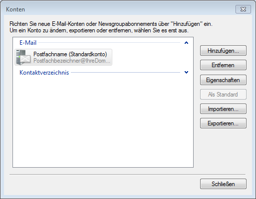WindowsLiveMail Eigenschaften Bild 5