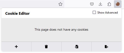 Homepage ohne Cookies